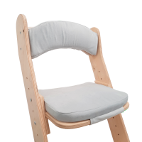 Комплект подушек для растущего стула Компаньон и Непоседа, цвет жемчужно-серый