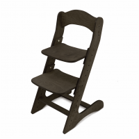 Растущий стул для детей "Компаньон" черный