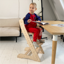 Растущий стул для детей Компаньон, без покрытия