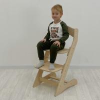 Растущий стул для детей Компаньон, Прозрачное масло
